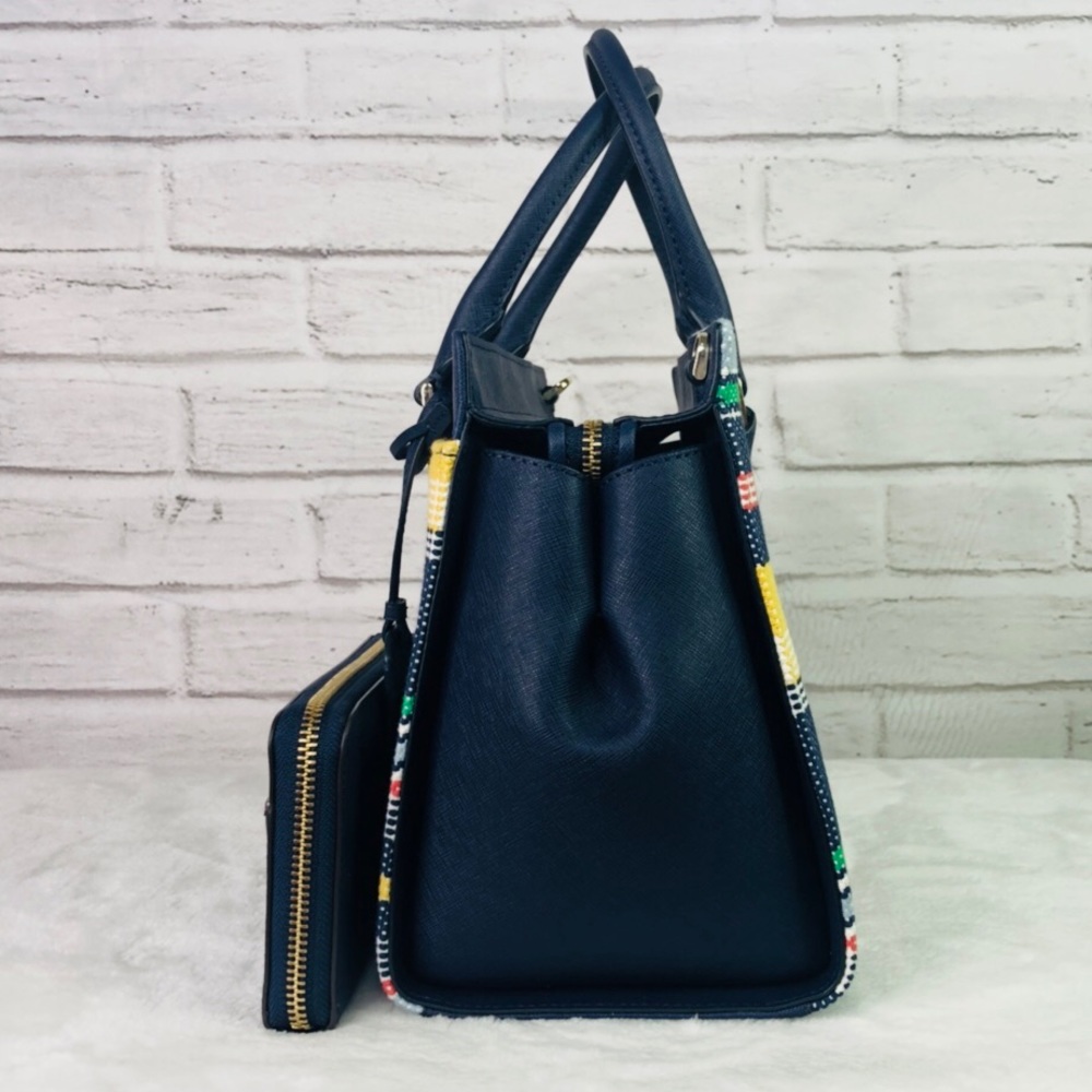 2PCS Kate Spade Medium Cameron Satchel Wallet Set - Picture 3 of 8